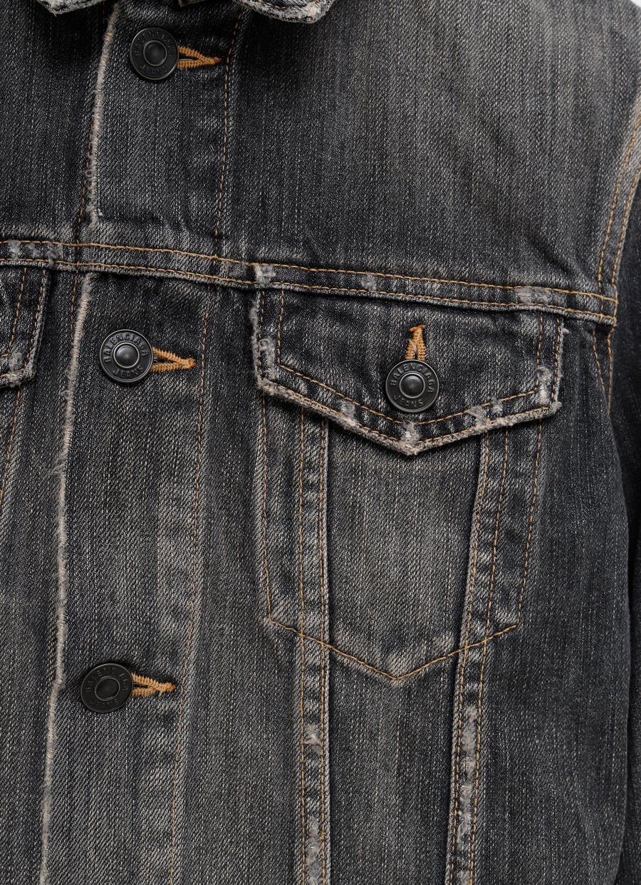 Chaqueta denim con lazada