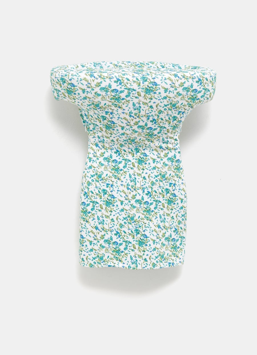 Minivestido acolchado