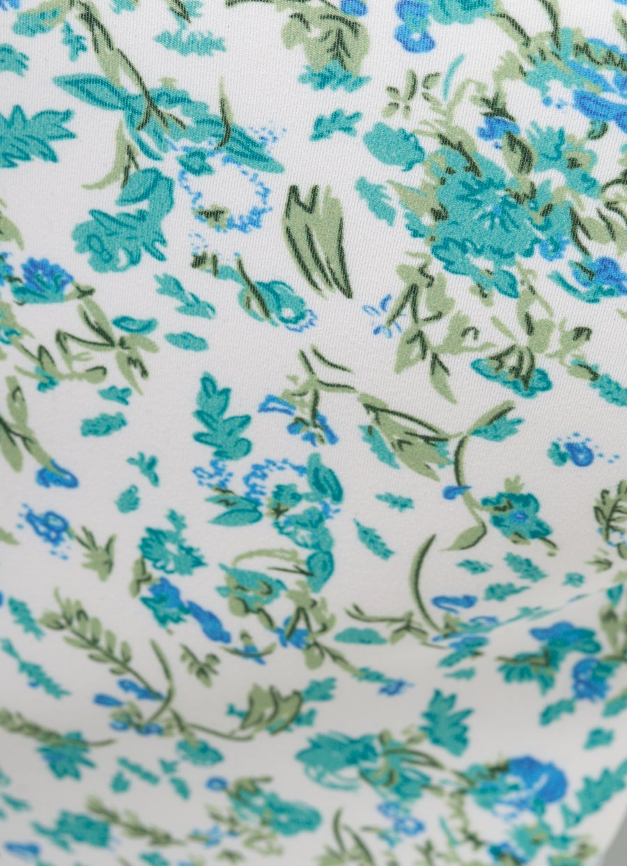 Minivestido acolchado