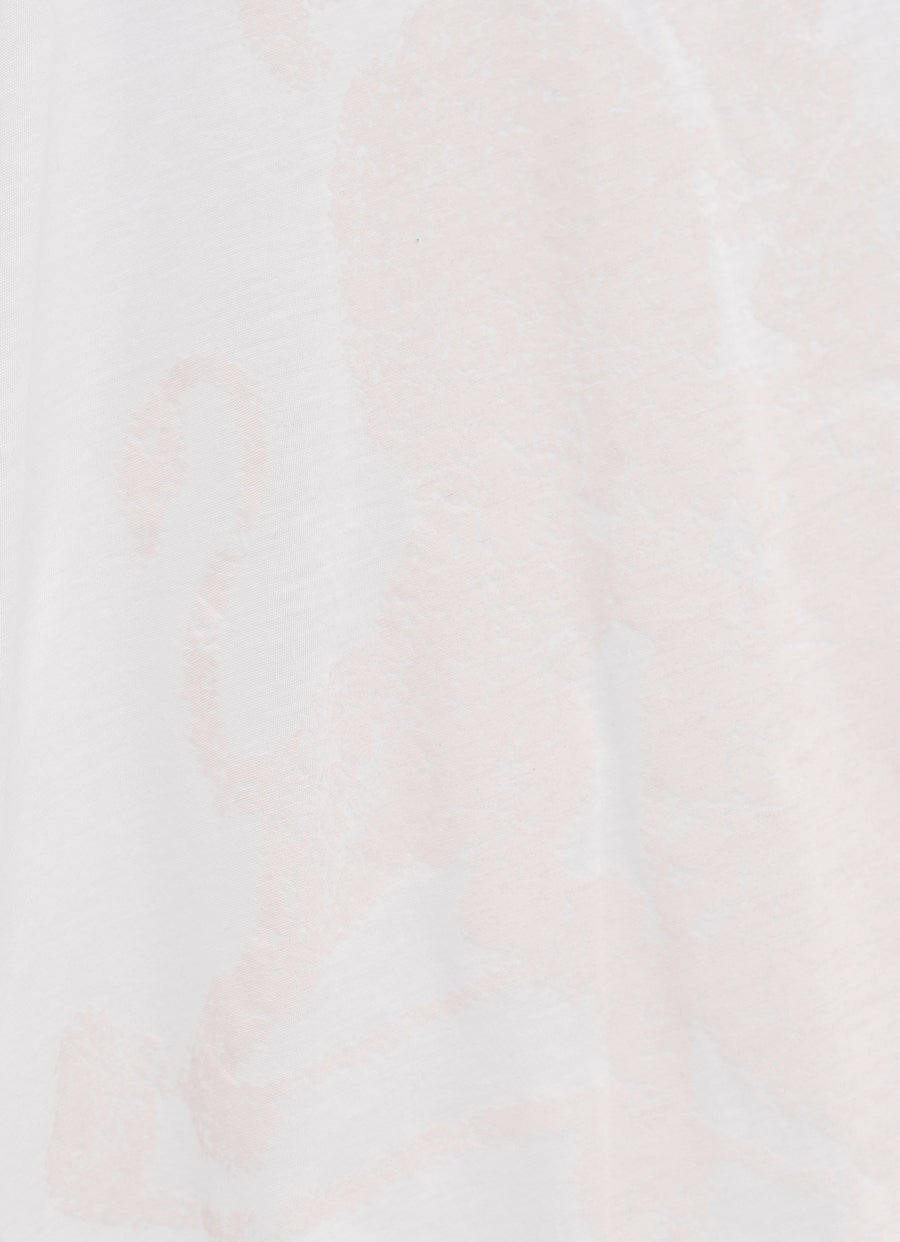 Camiseta oversize con estampado