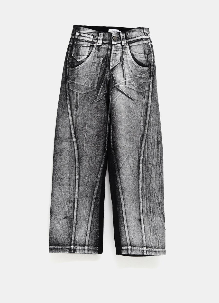 Pantalón Workwear con pintura