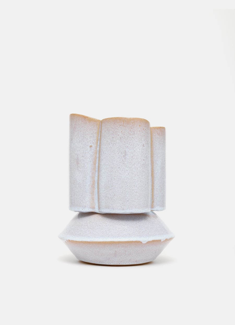 Jarrón Oval Scallop