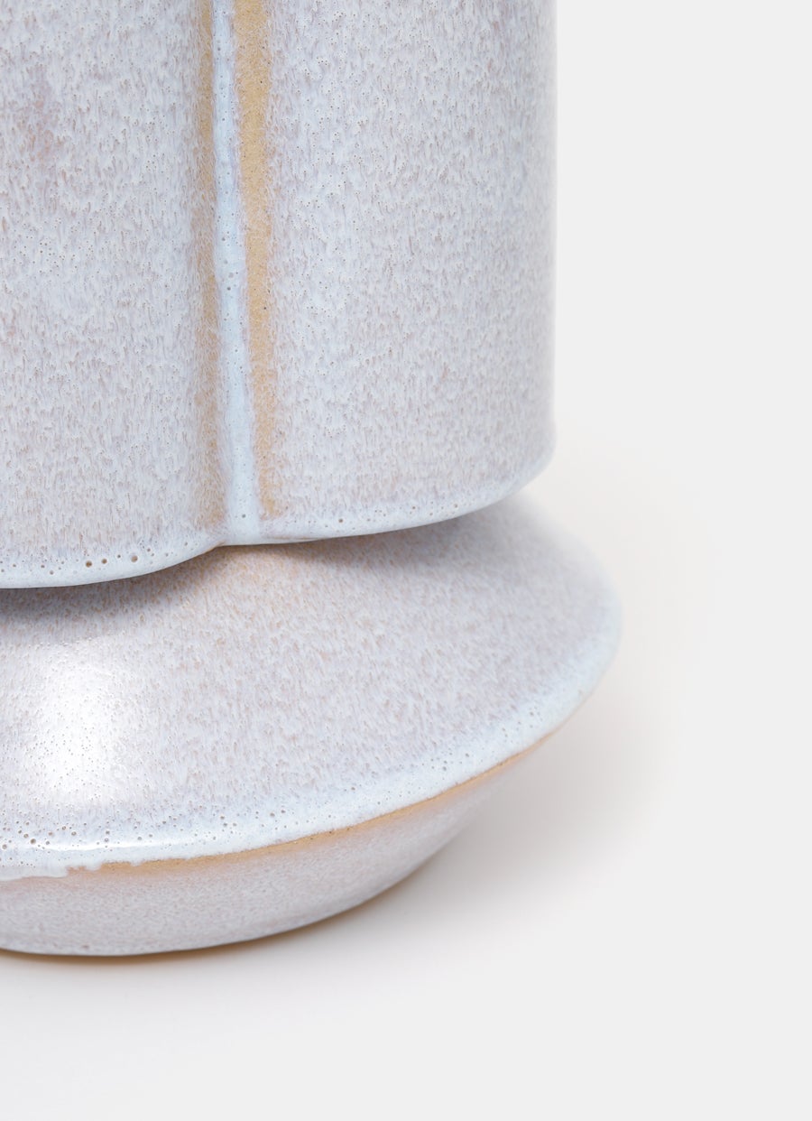 Jarrón Oval Scallop