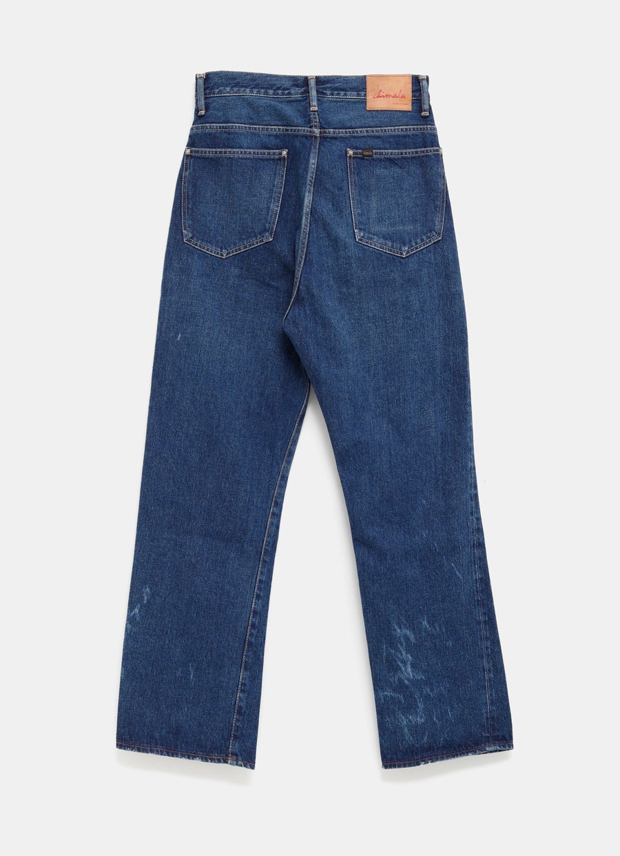 Pantalón vaquero Selvedge denim baggy para mujer
