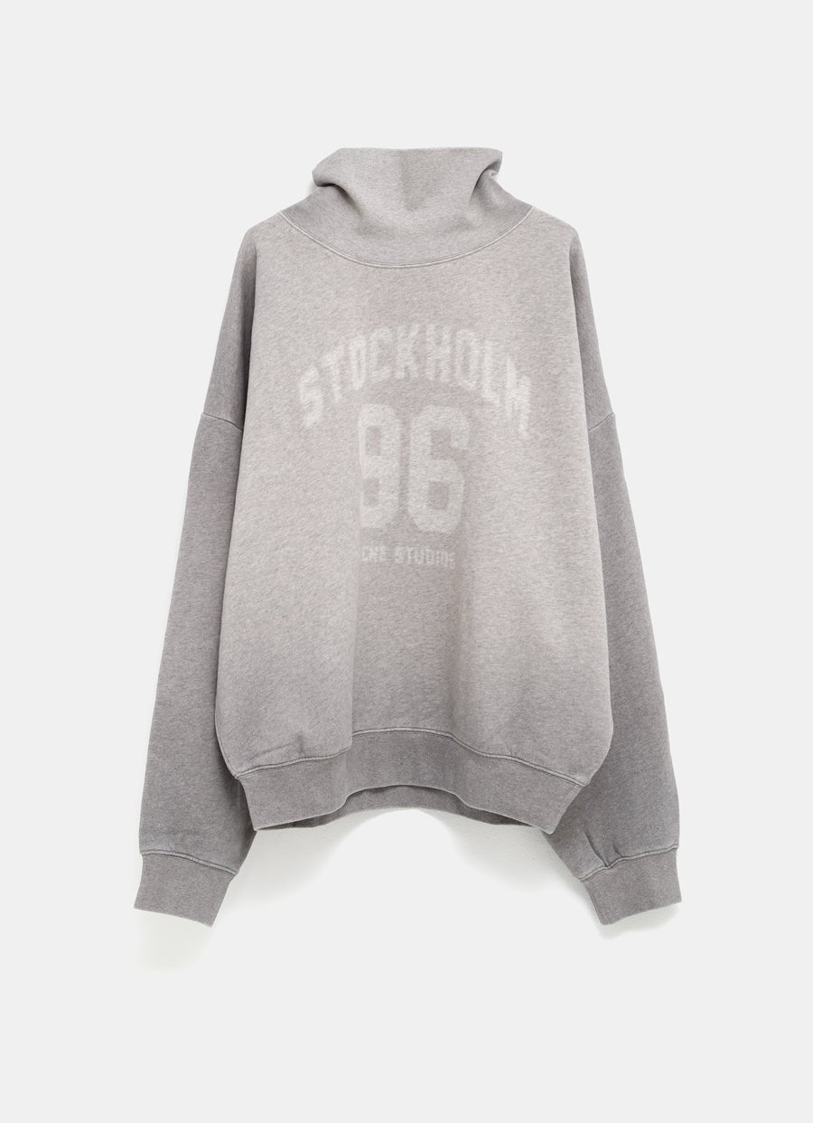 Sudadera con cuello alto