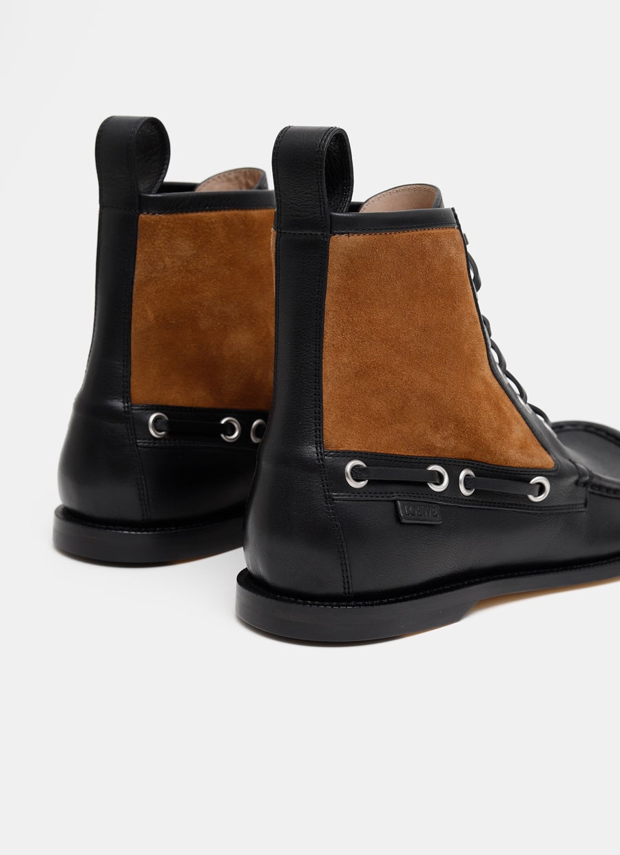 Botín mocasín Campo para hombre