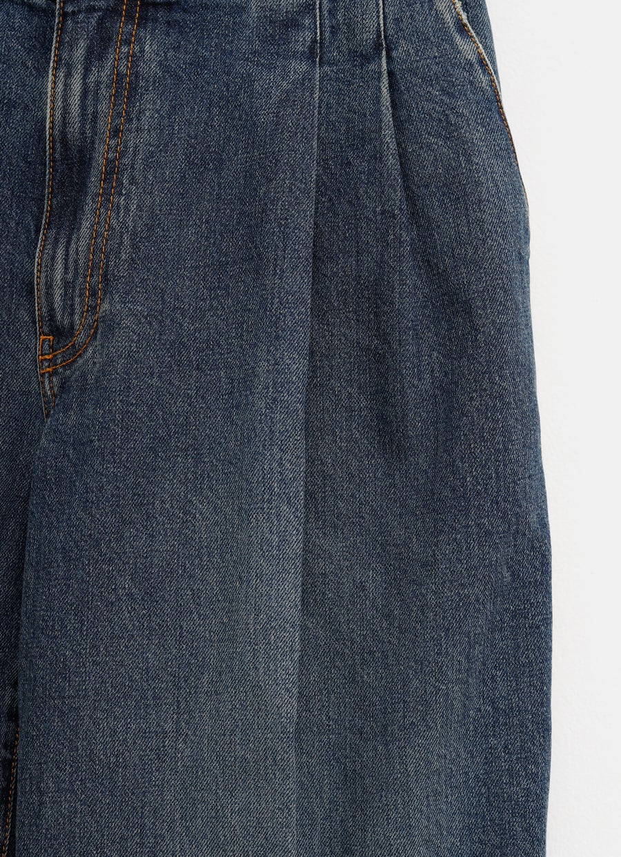 Pantalón Denim Tailored
