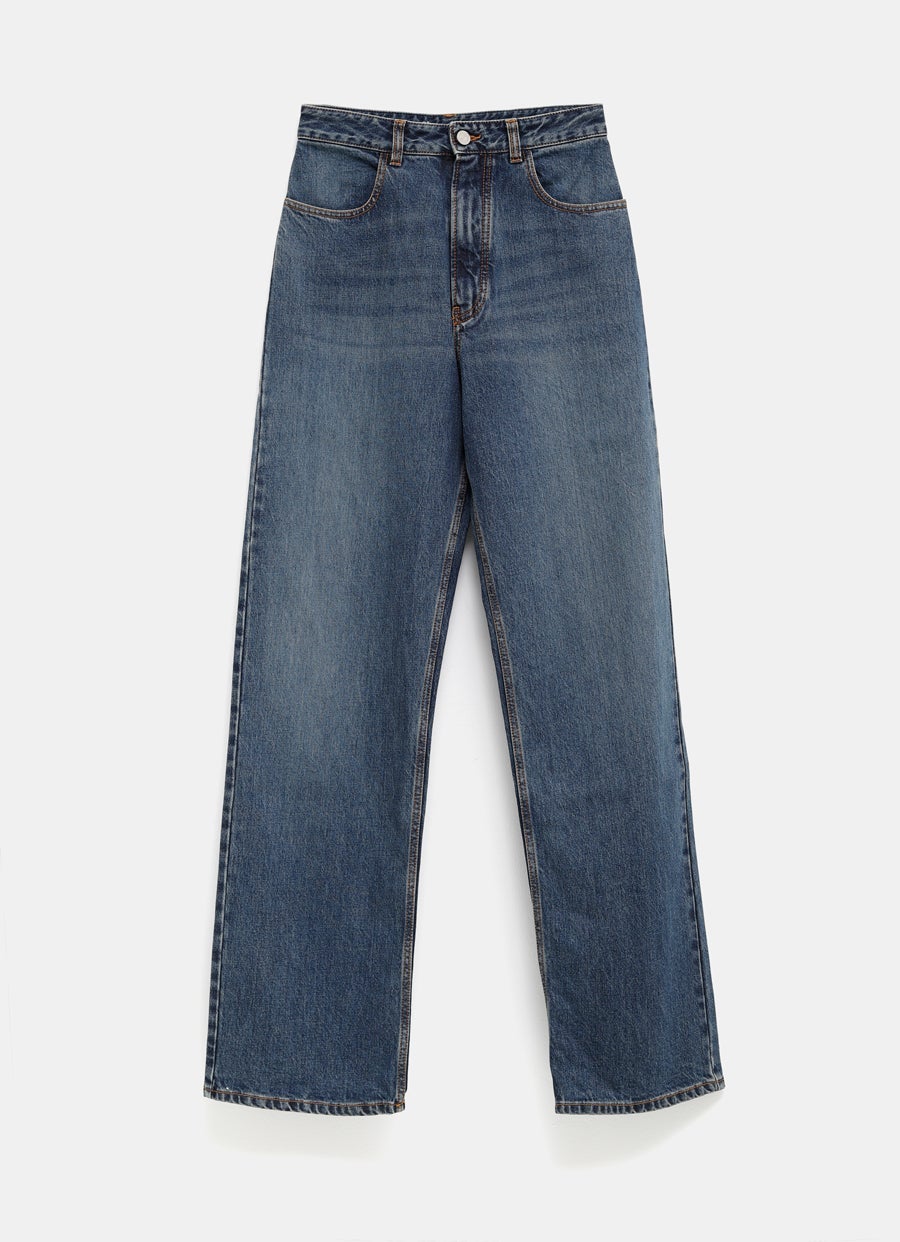 Pantalón vaquero de talle bajo