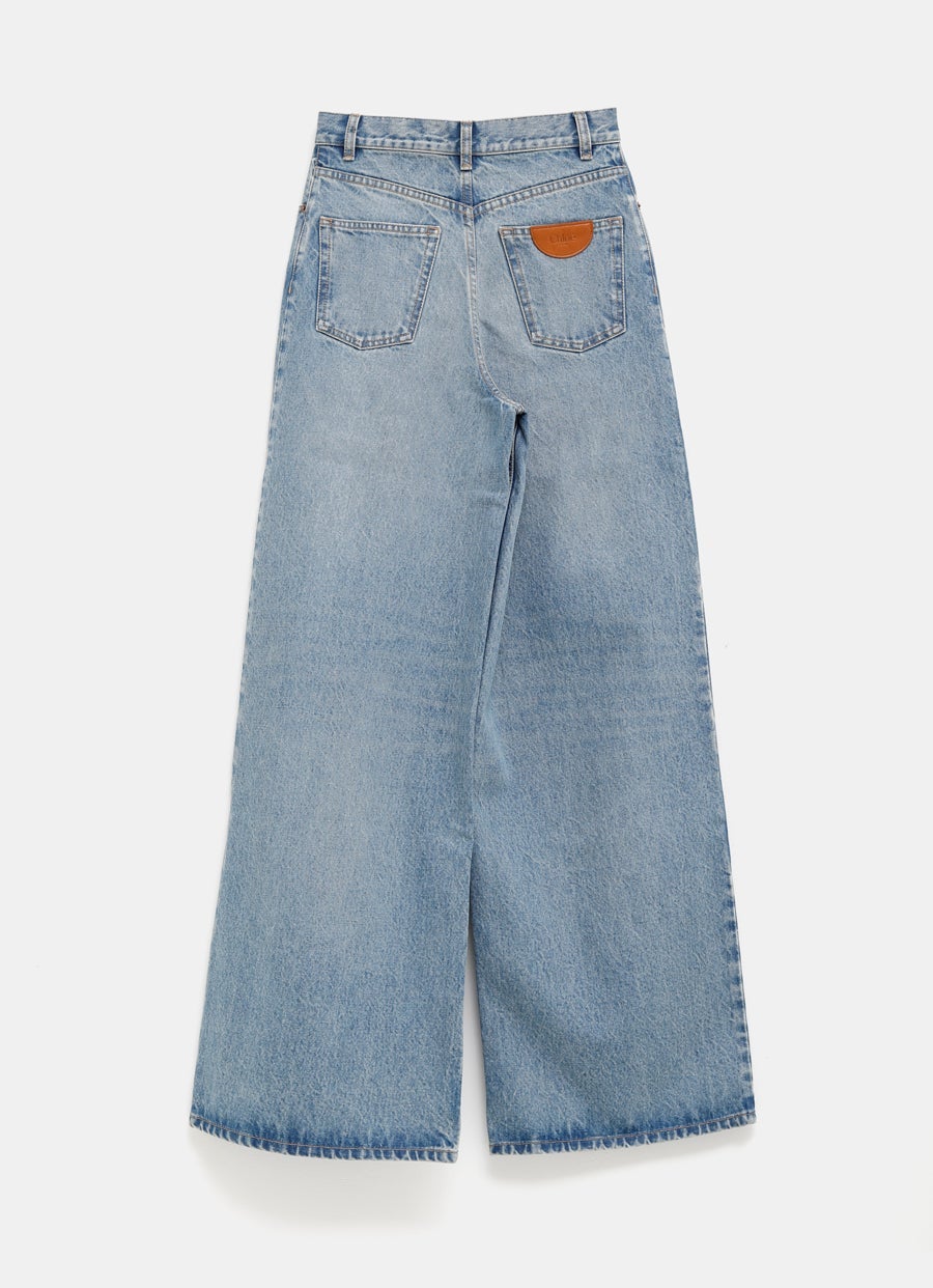 Vaqueros de pierna ancha