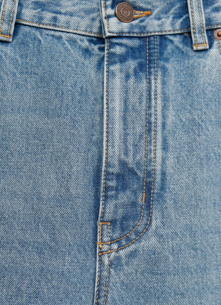 Vaqueros de pierna ancha