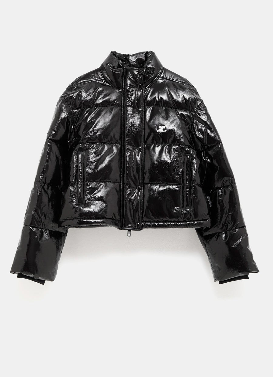 Plumífero Vinyl corto