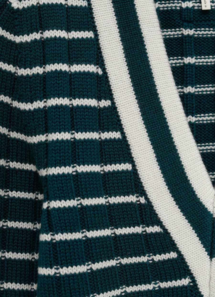 Jersey con cuello de pico