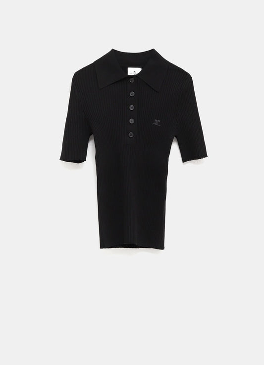 Polo de canalé Iconic