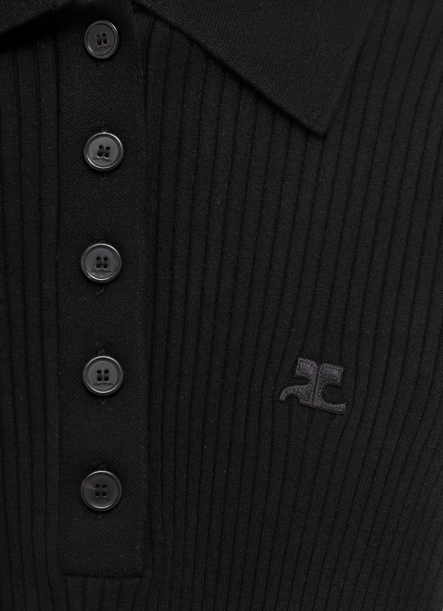 Polo de canalé Iconic