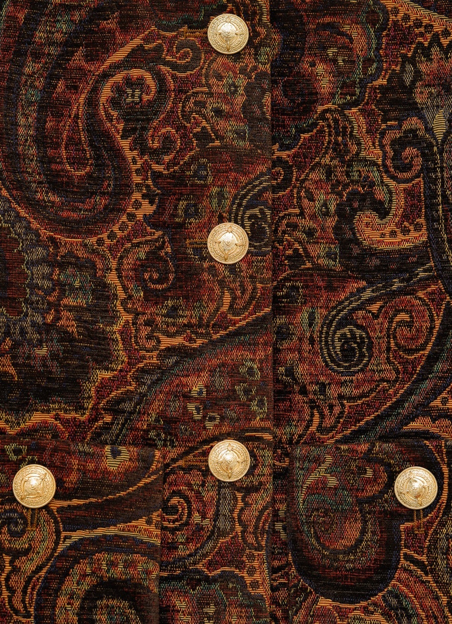 Chaqueta corta paisley