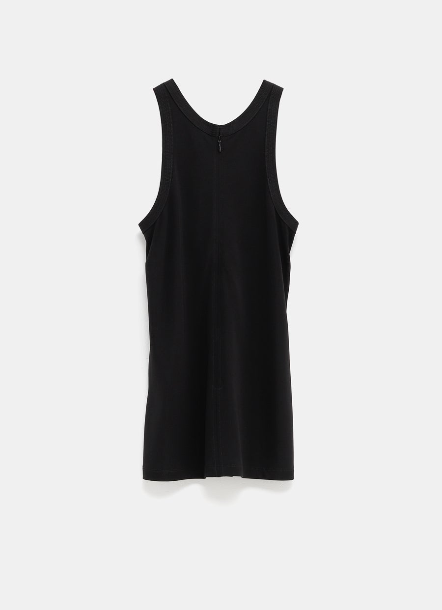 Camiseta de tirantes curva