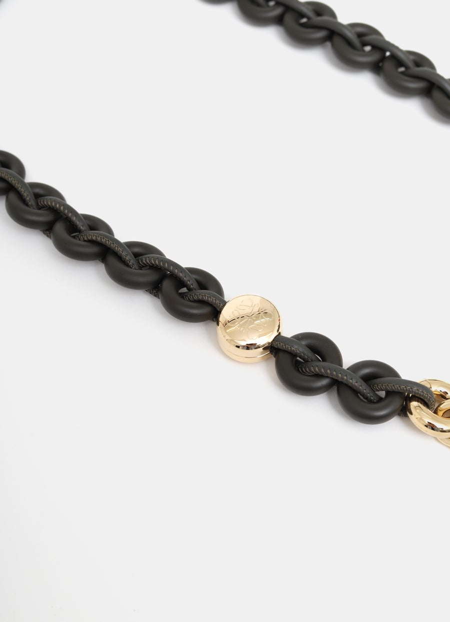 Cadena con eslabones circulares gruesos