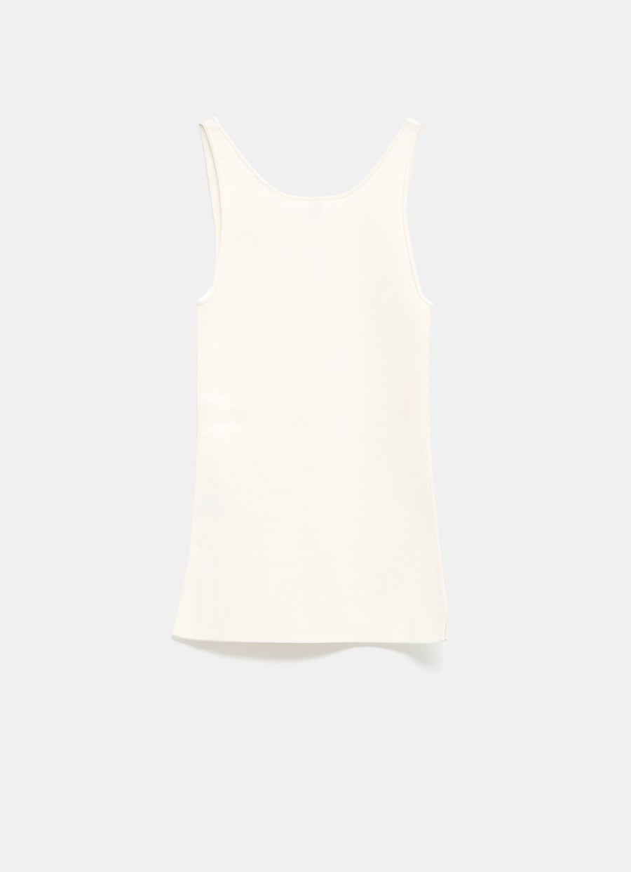 Top de tirantes de punto compacto