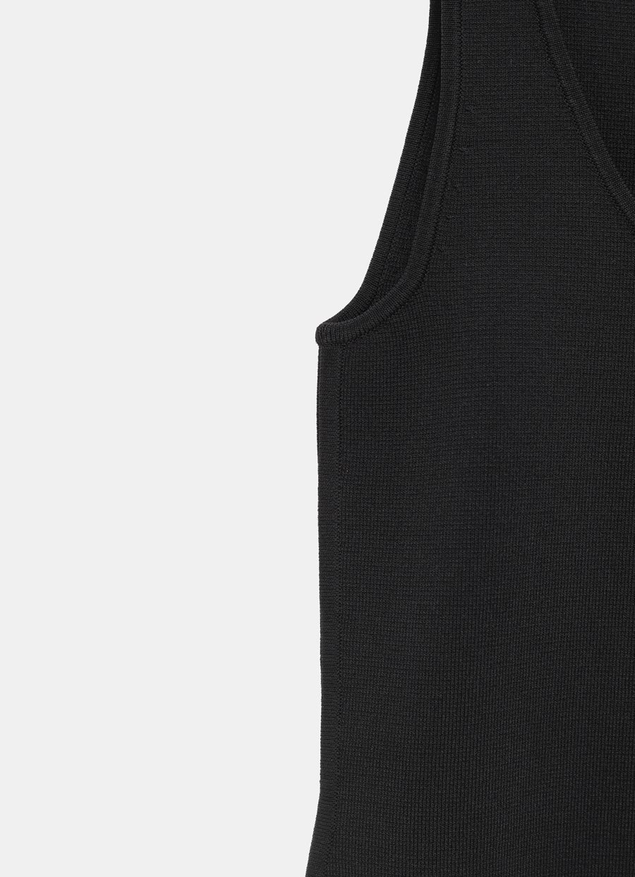 Top de tirantes de punto compacto