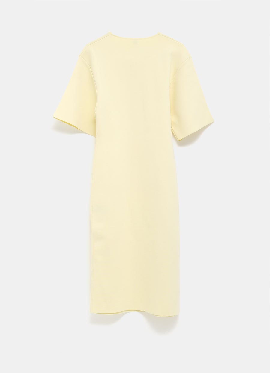 Vestido camiseta de punto