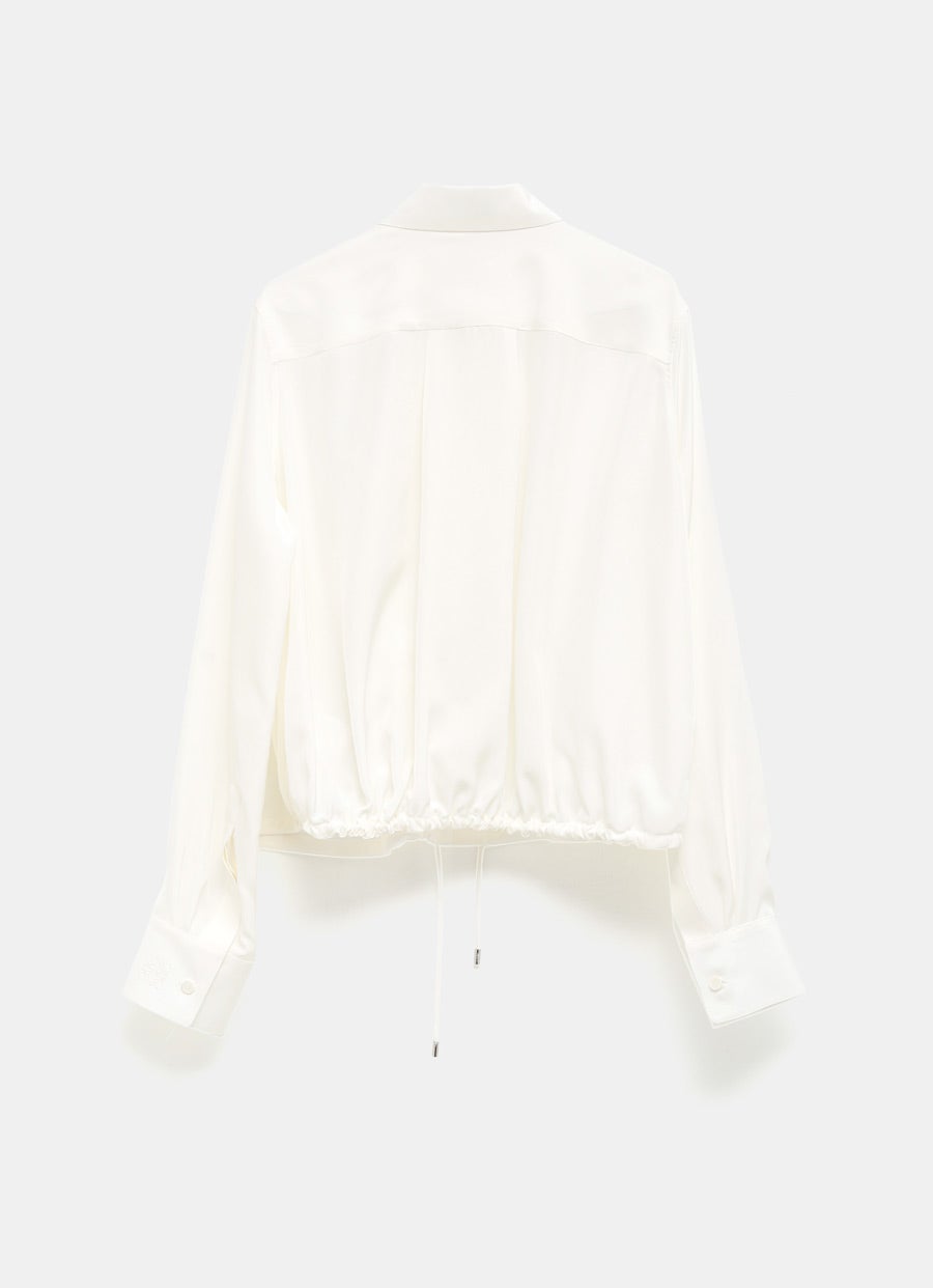 Camisa globo de seda