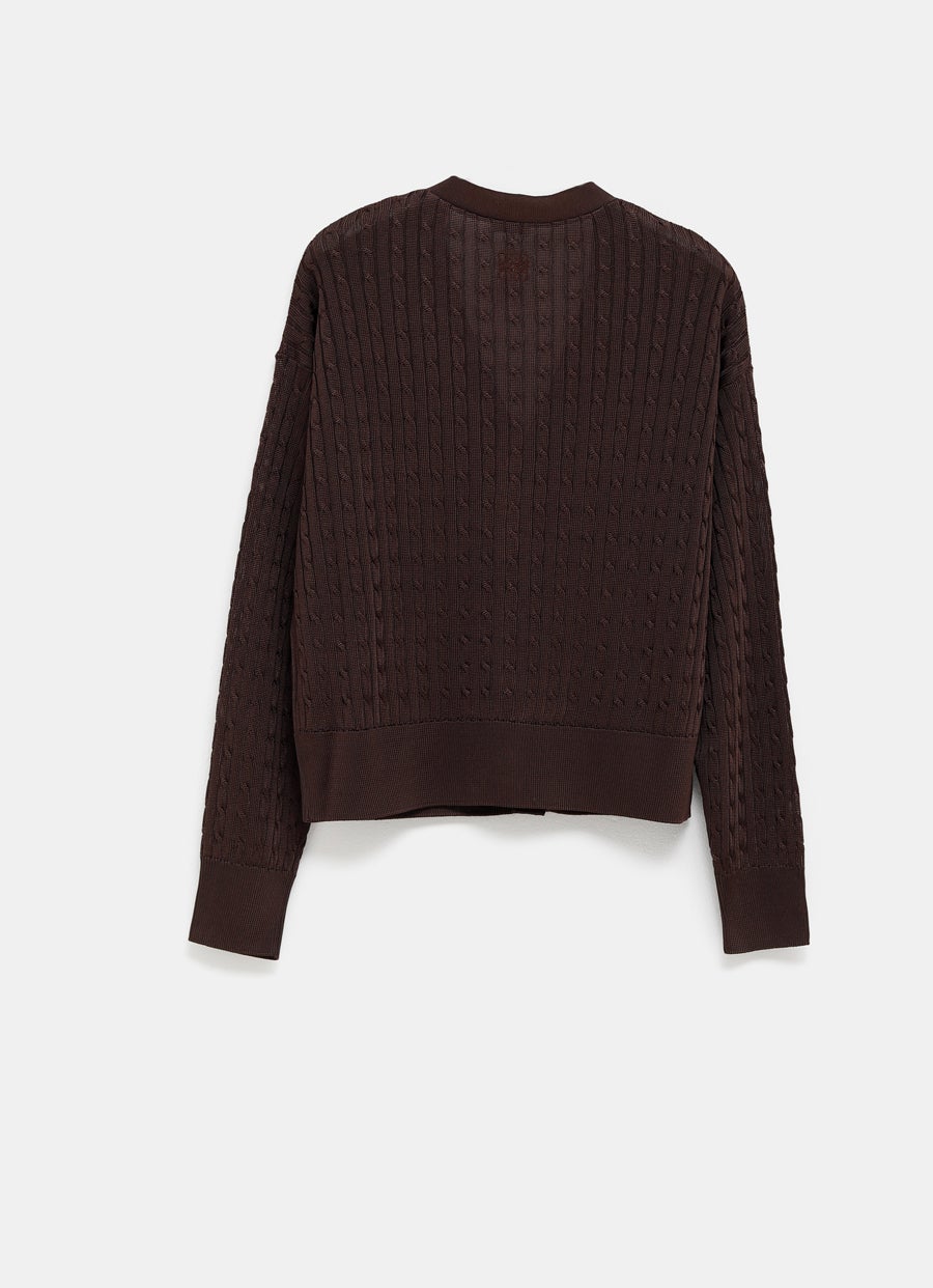 Cárdigan de viscosa