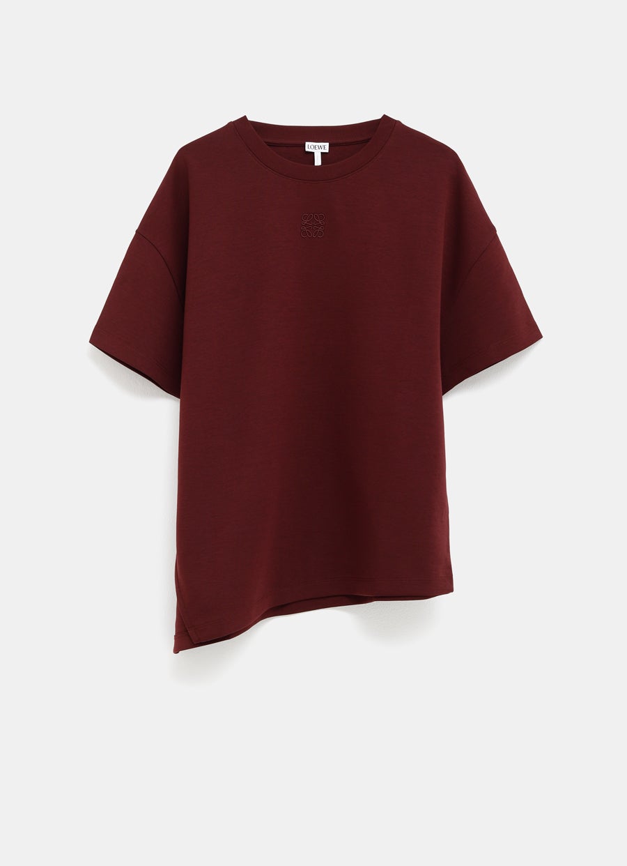 Camiseta asimétrica para mujer