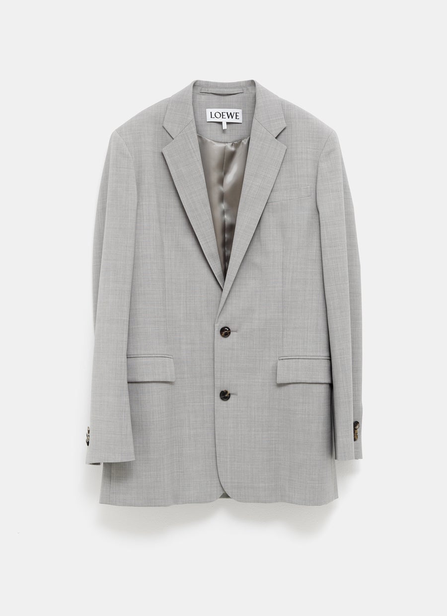 Chaqueta de lana para hombre