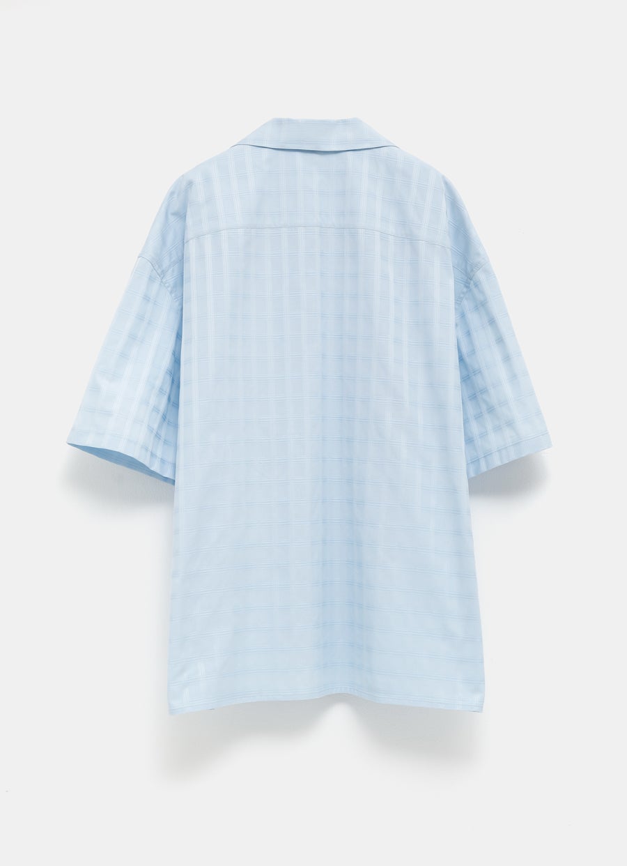 Camisa de manga corta a cuadros