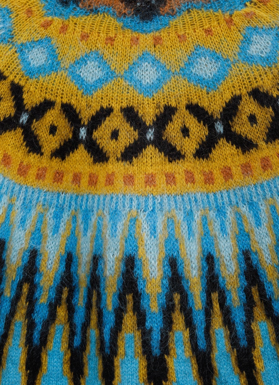 Jersey de lana y mohair para hombre