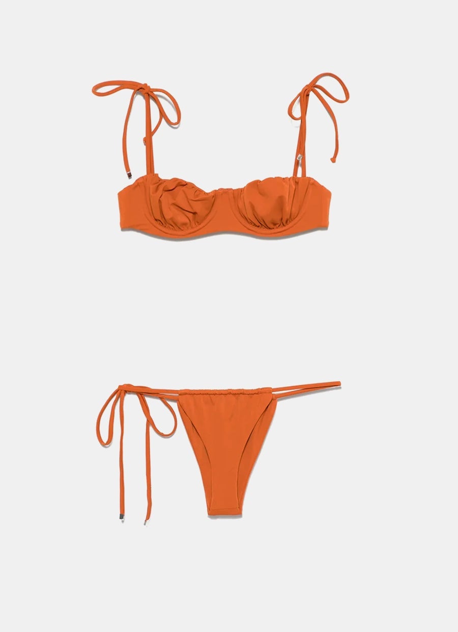 Conjunto de bikini naranja