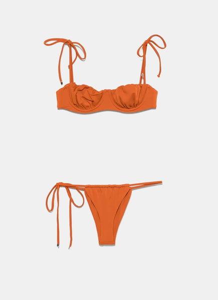 The Attico | Orange Bikini Set at Ekseption – EKSEPTION
