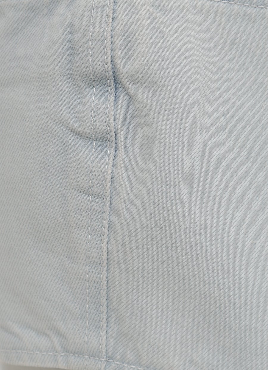 Top Bustier en denim