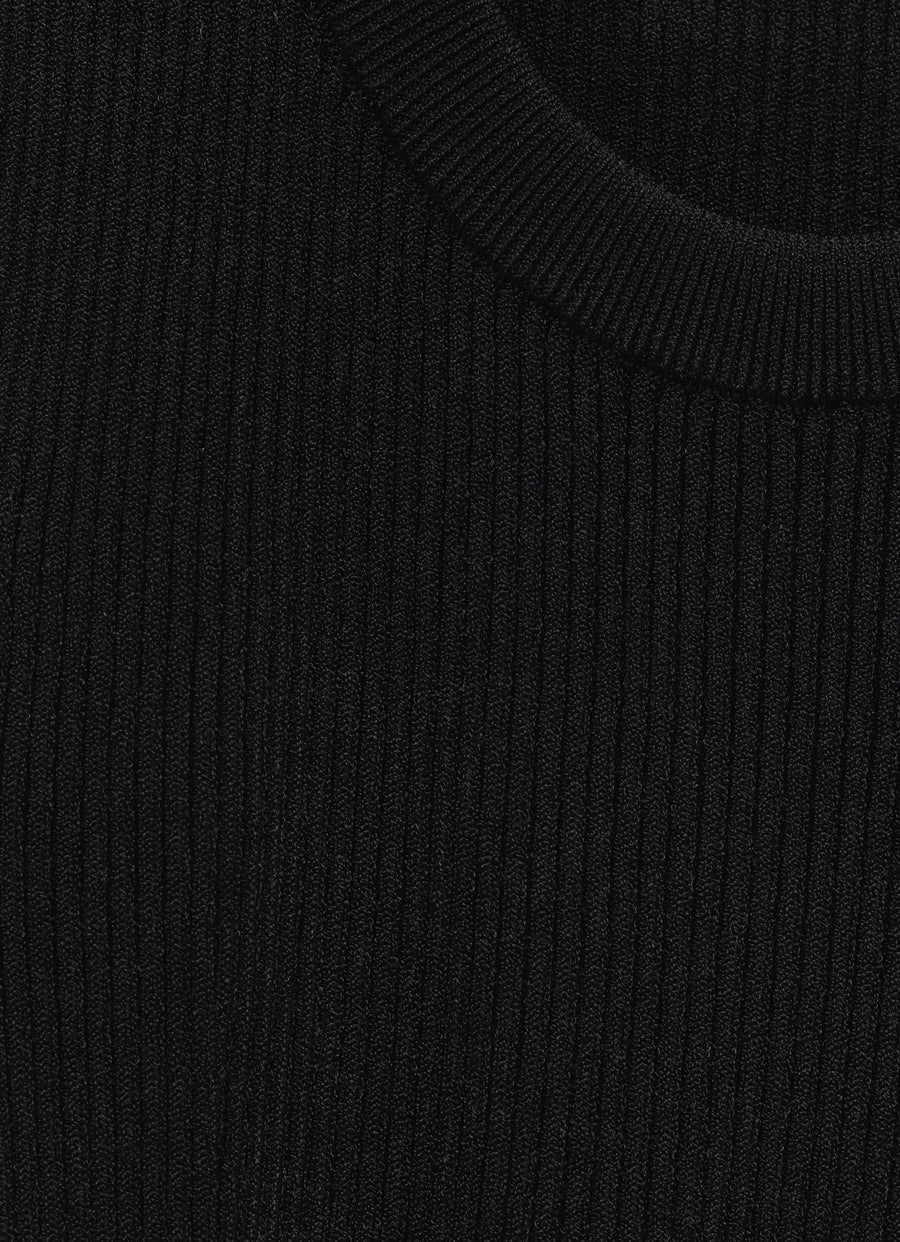 Body de canalé sin mangas