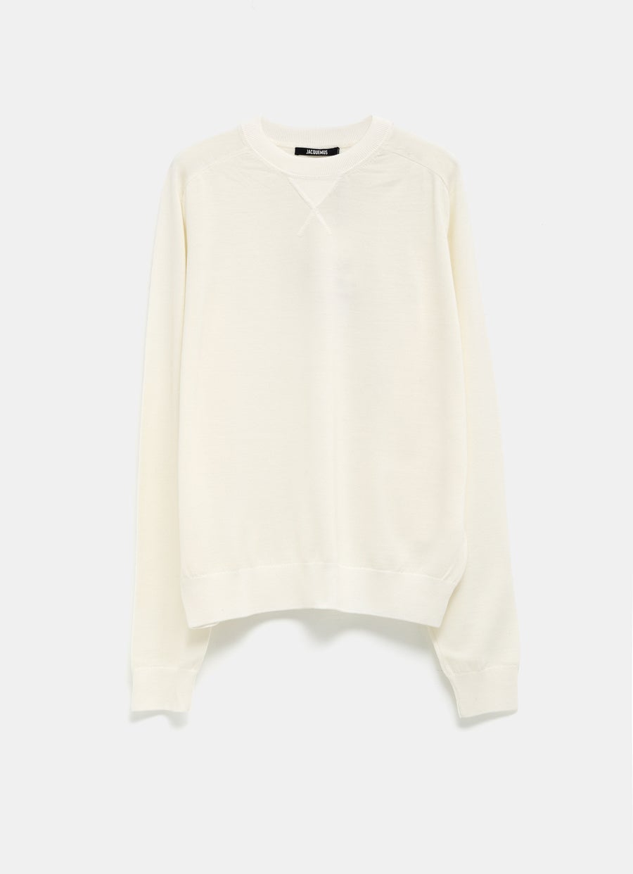 Jersey con logo bordado para hombre