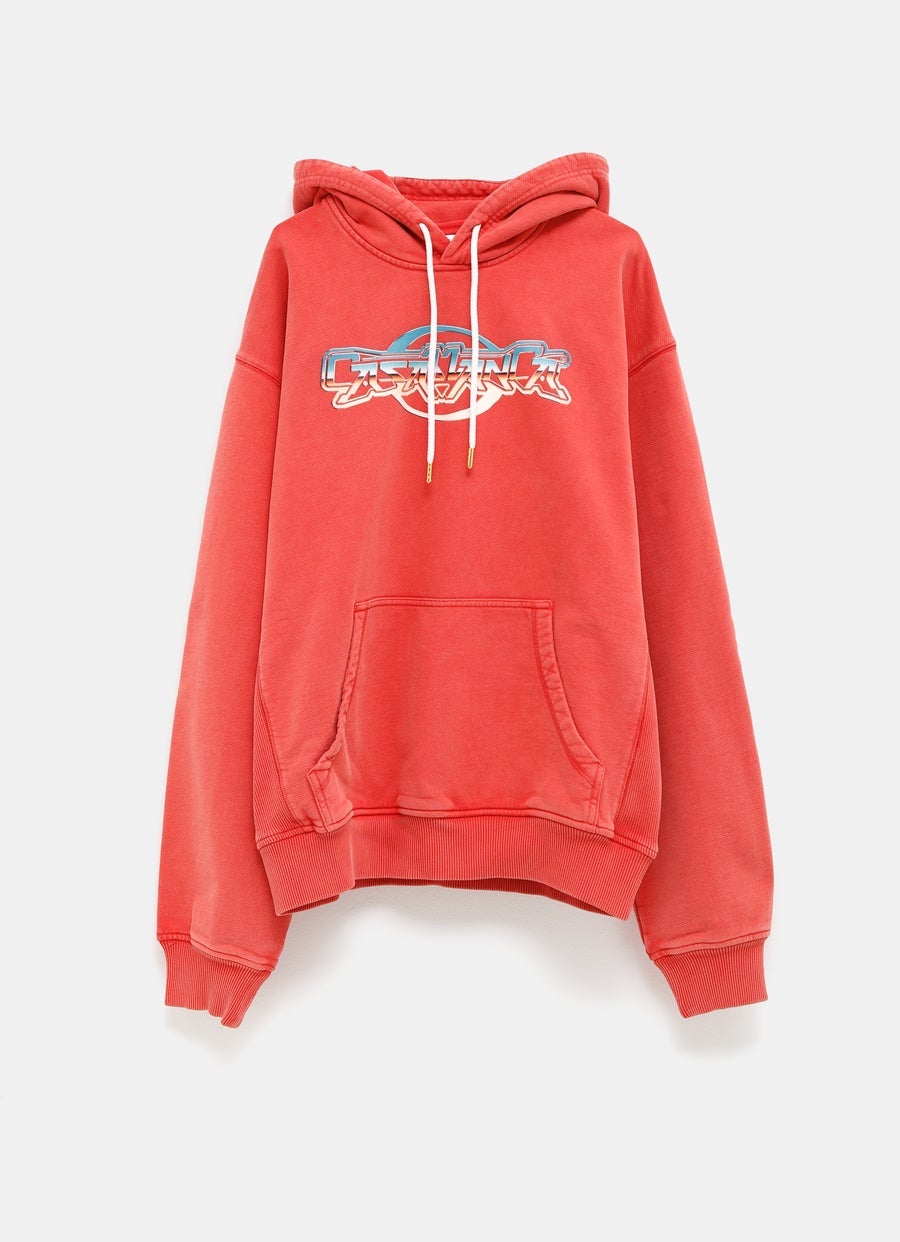 Sudadera con capucha y logo Chrome