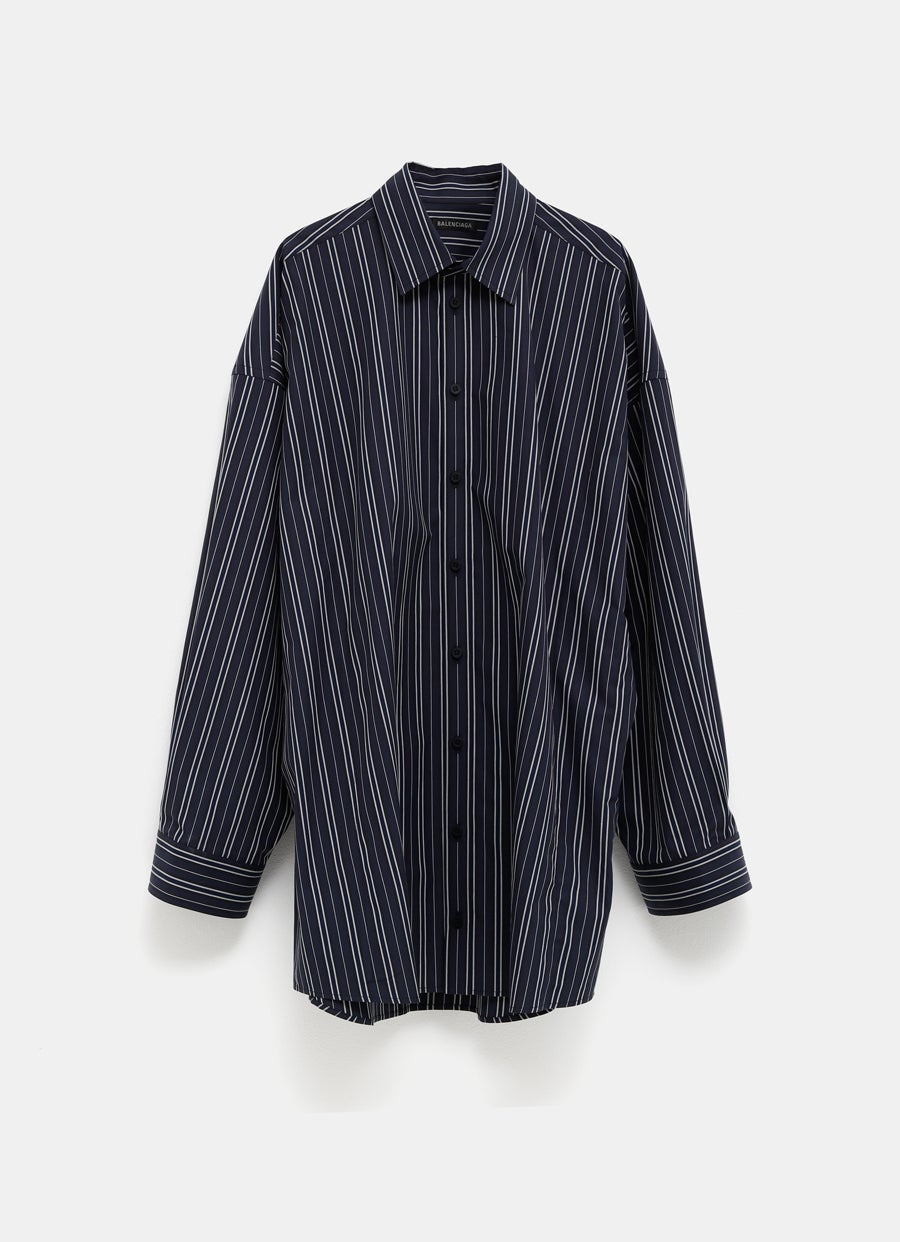 Vestido camisero semi ajustado