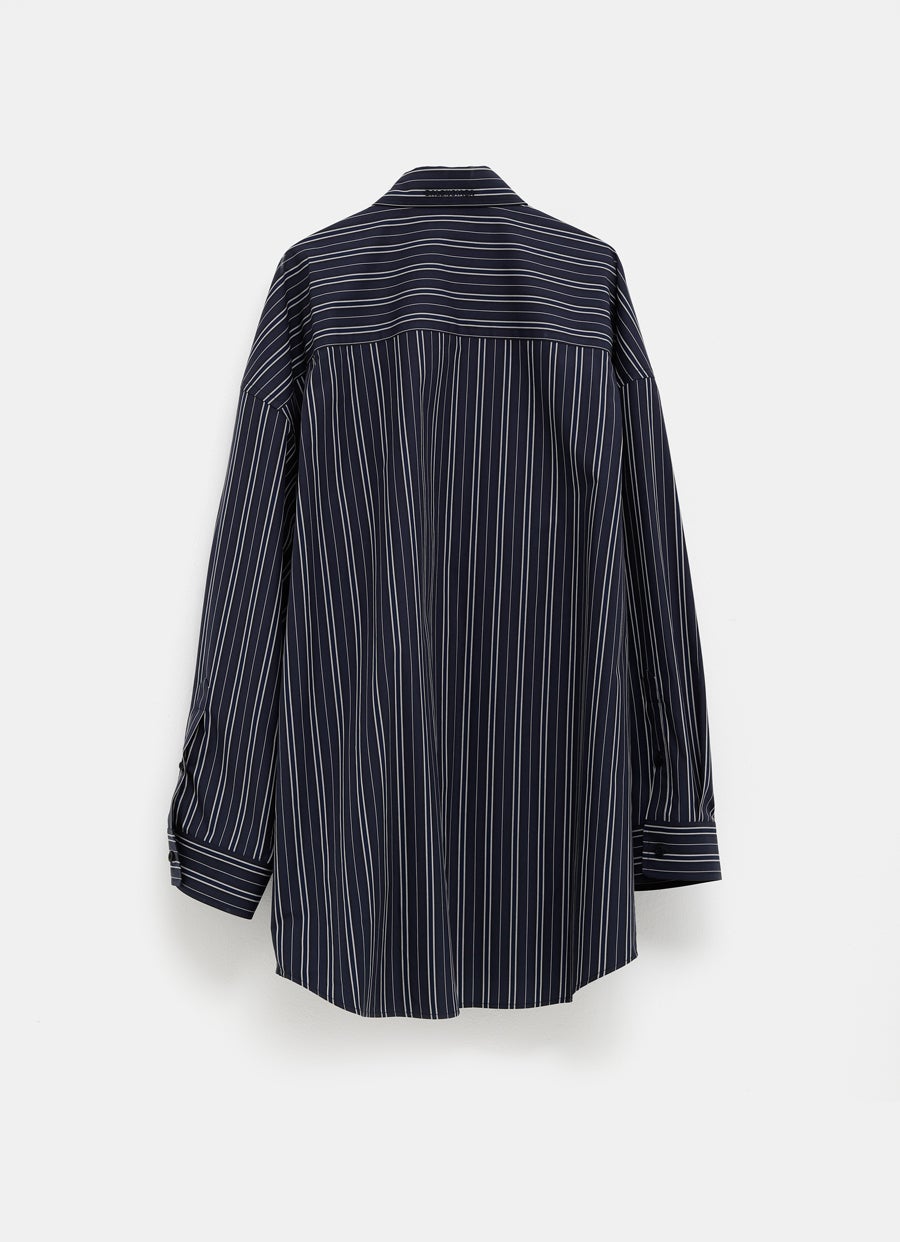 Vestido camisero semi ajustado