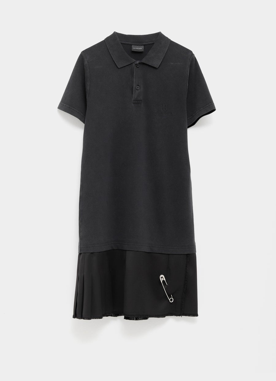 Vestido polo a capas