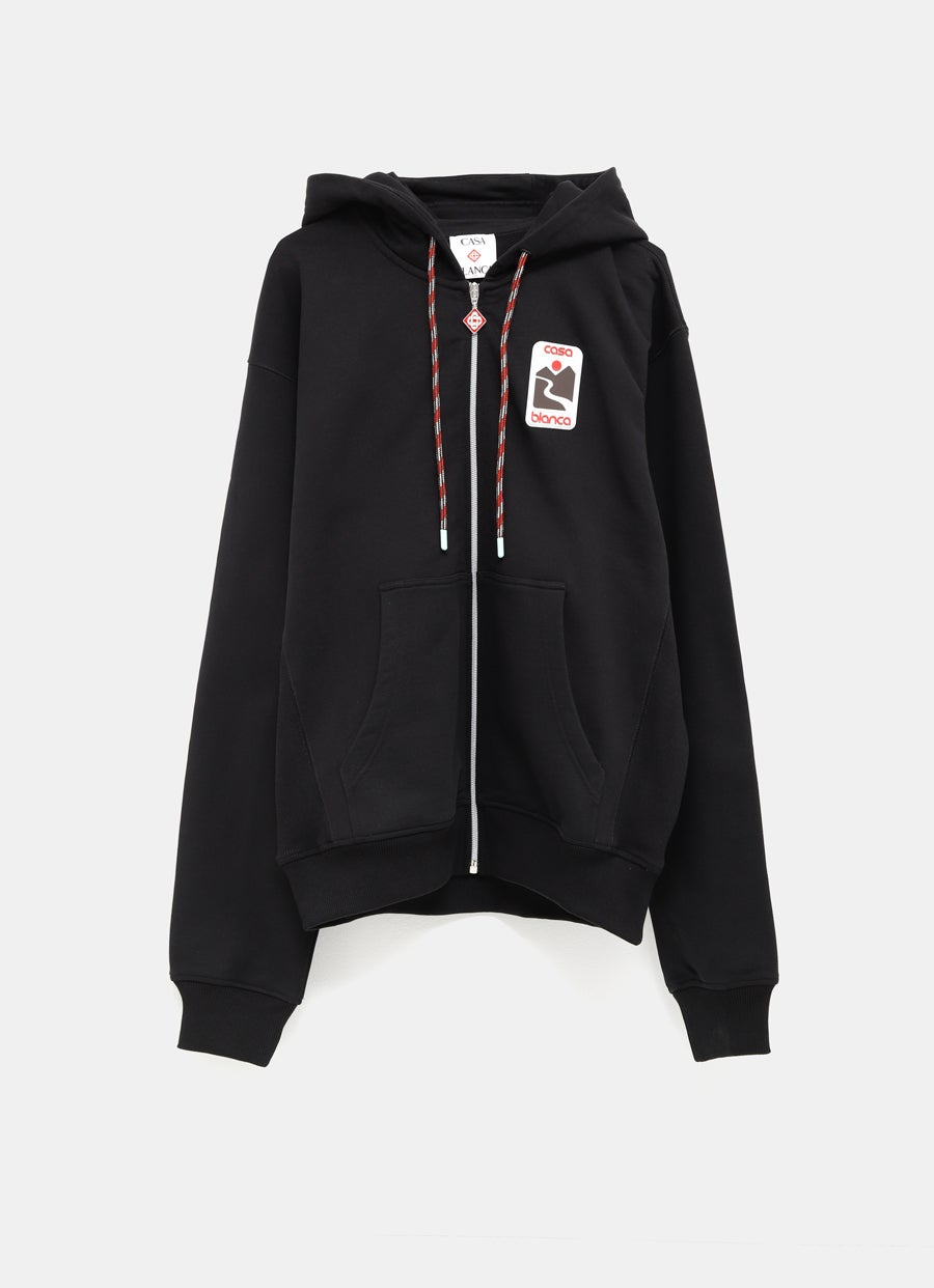 Sudadera con capucha y cremallera Sunset Valley