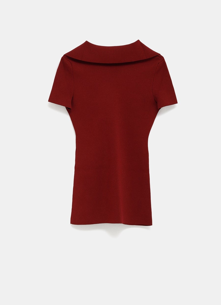 Polo con BB bordado para mujer