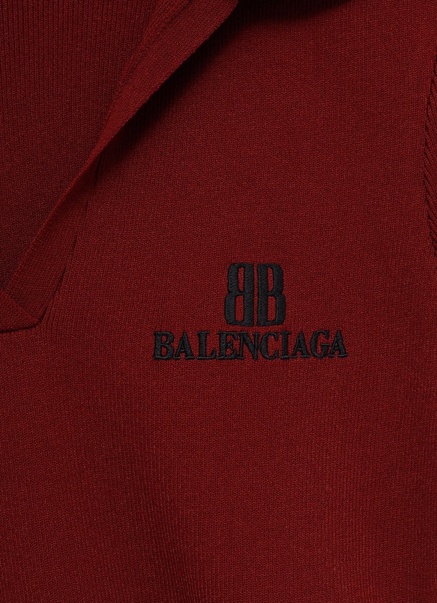 Polo con BB bordado para mujer