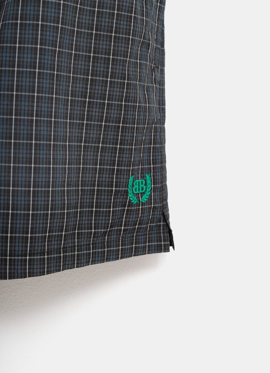 Bañador tipo bóxer a cuadros