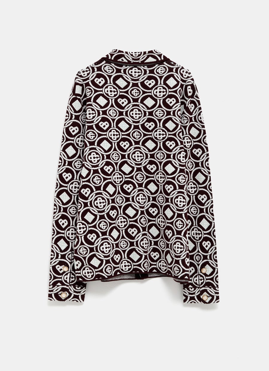 Camisa de punto con monograma