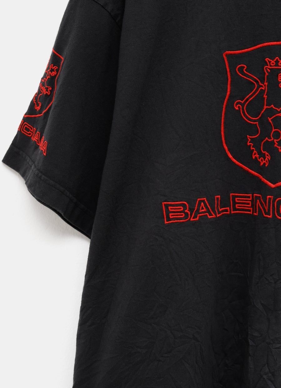 Balenciaga | Lion Club Oversized T-Shirt for Men at