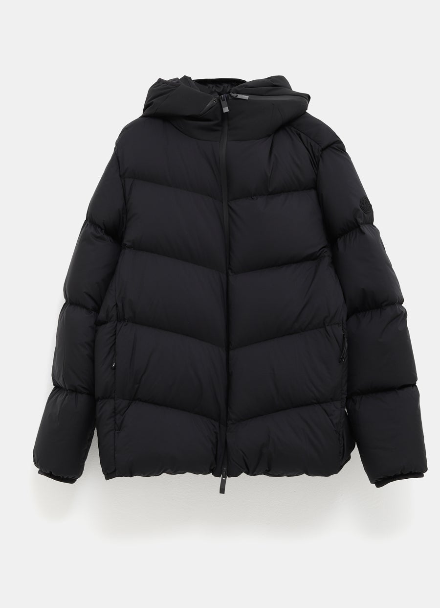 Plumífero corto con capucha Forez para hombre