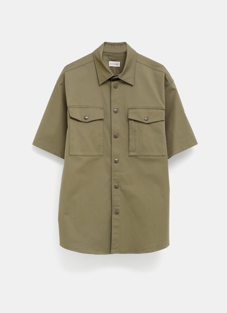 Camisa de gabardina para hombre