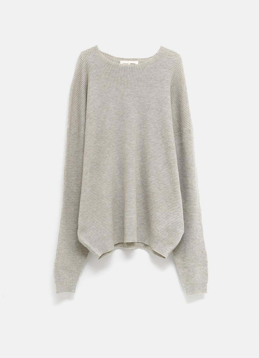 Jersey de punto gofre para hombre