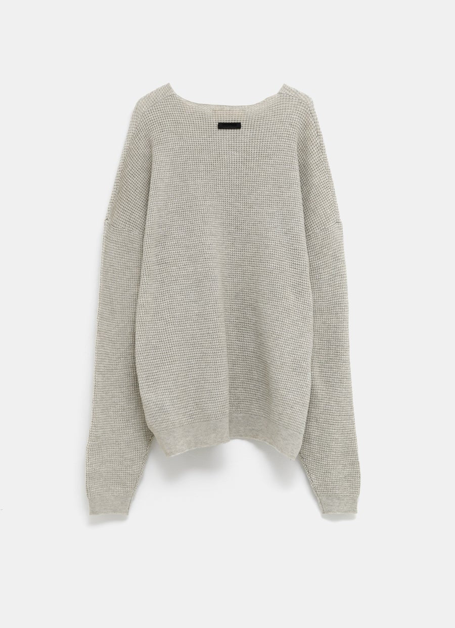 Jersey de punto gofre para hombre