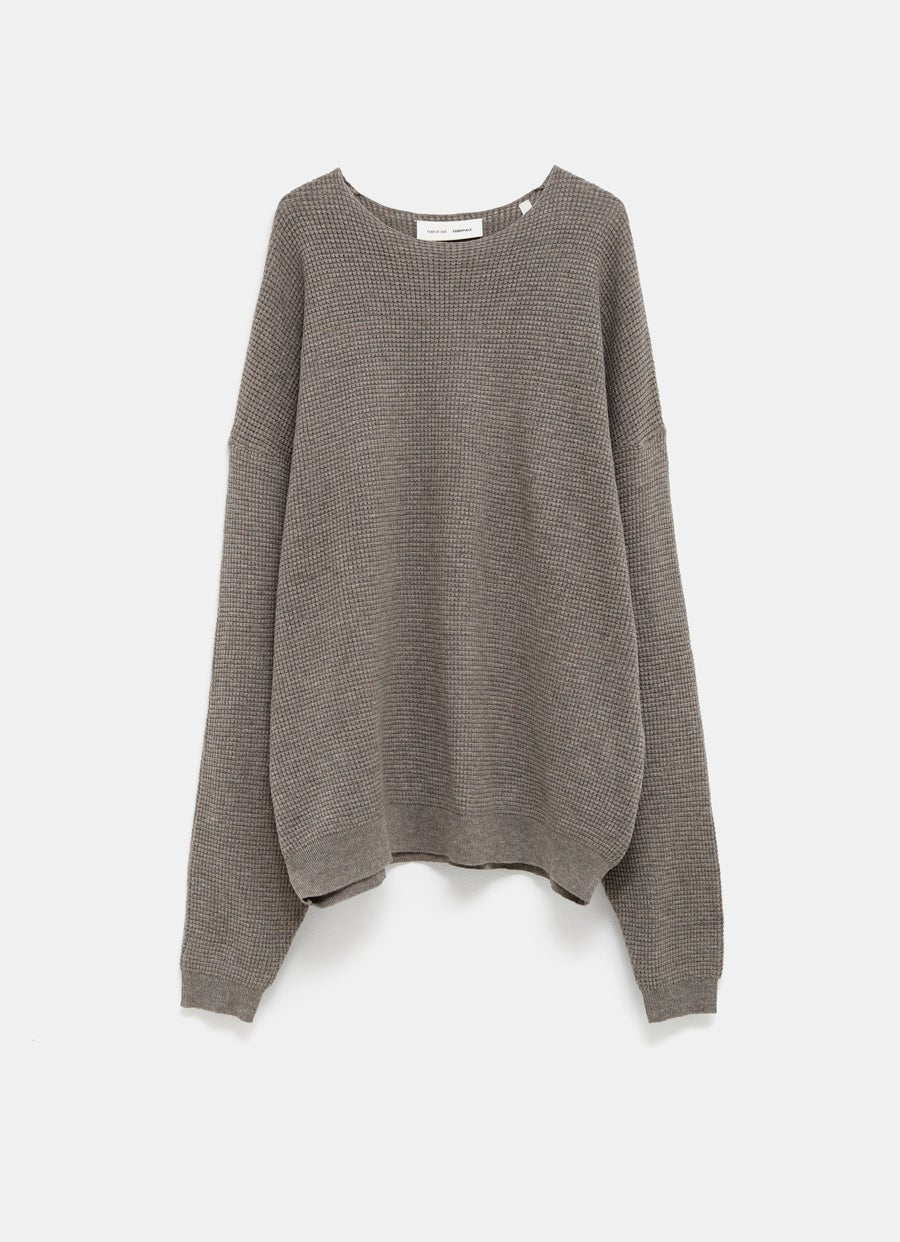 Jersey de punto gofre para hombre